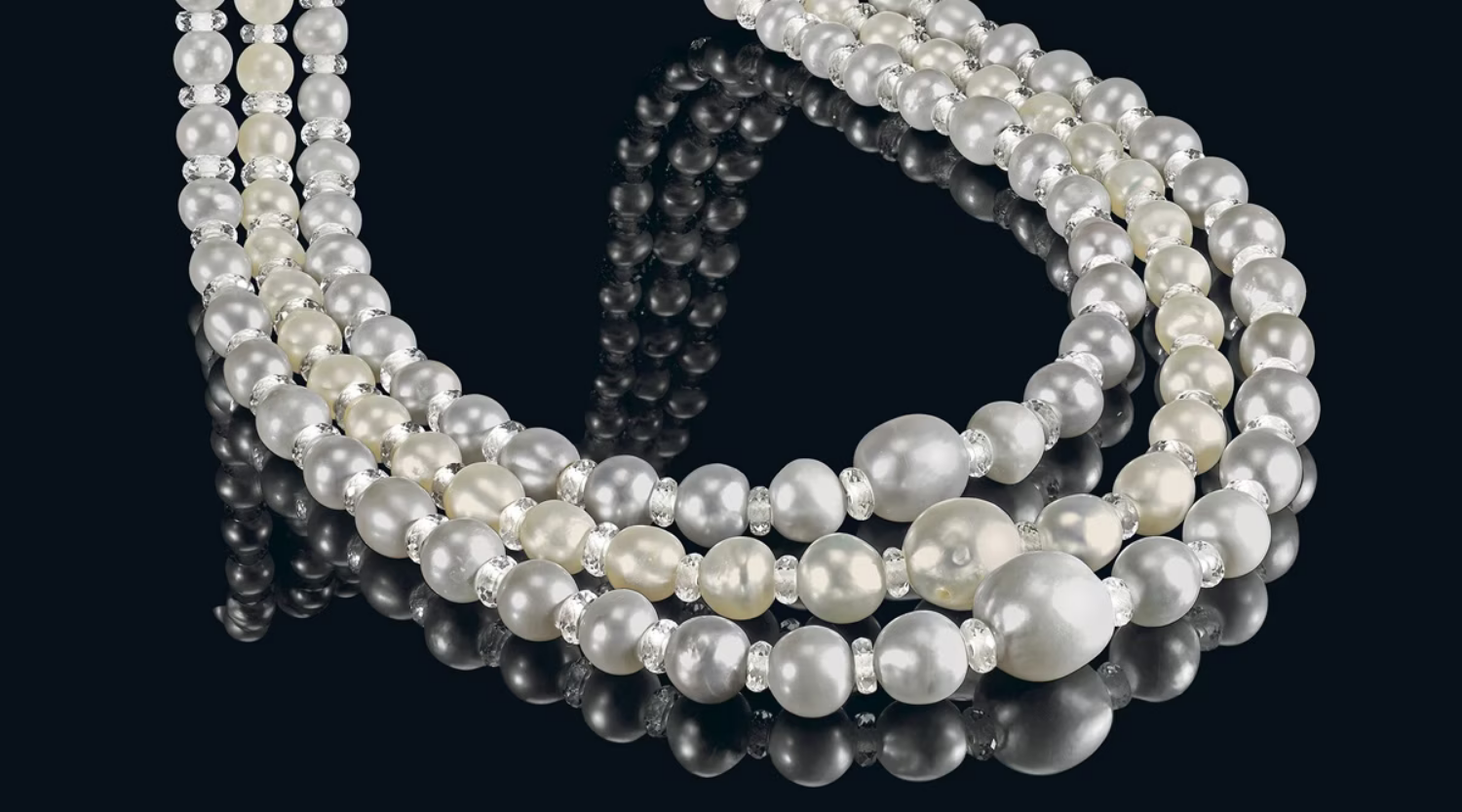 Rare, natural pearl necklace at online auction sells for over 6 crores